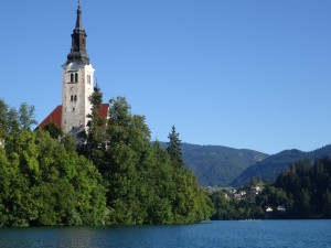 ２-３スロベニア　ブレッド湖